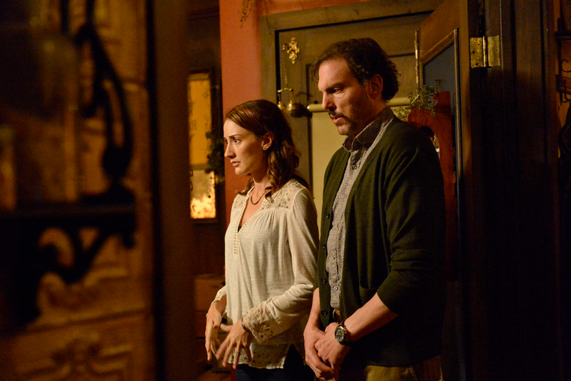 Bree Turner, Silas Weir Mitchell (Image: NBC)
